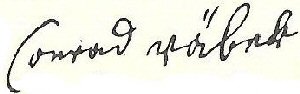 Conrad Rber - ship list signature